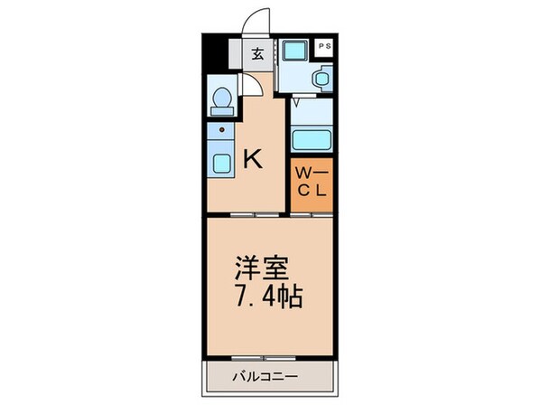 ＡｌｅｔｔＡ合川町の物件間取画像